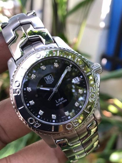 Tag Heuer Link Quartz Diamond  Black Dial WJ 1113🇨🇭🇨🇭
   รูปที่ 5