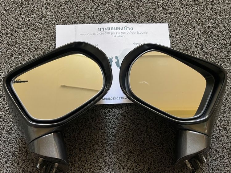 FD กระจกข้างไฟฟ้า นางฟ้า สี POLISHED METALLIC รูปที่ 2