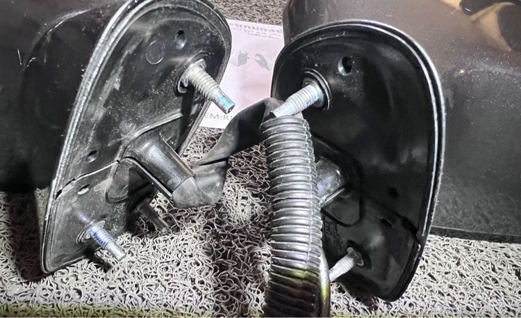 FD กระจกข้างไฟฟ้า นางฟ้า สี POLISHED METALLIC รูปที่ 5