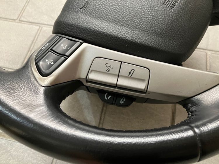 พวงมาลัย AIRBAG Honda Accord G8 รุ่น Top Mutifunction ไม้ผสมหนัง ใส่ Civic Accord CRV City Odyssey CRV รูปที่ 9