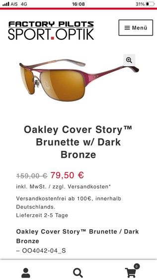แว่นกันแดด  Oakley แท้ สภาพ95 เปอร์เซนต์ รูปที่ 13
