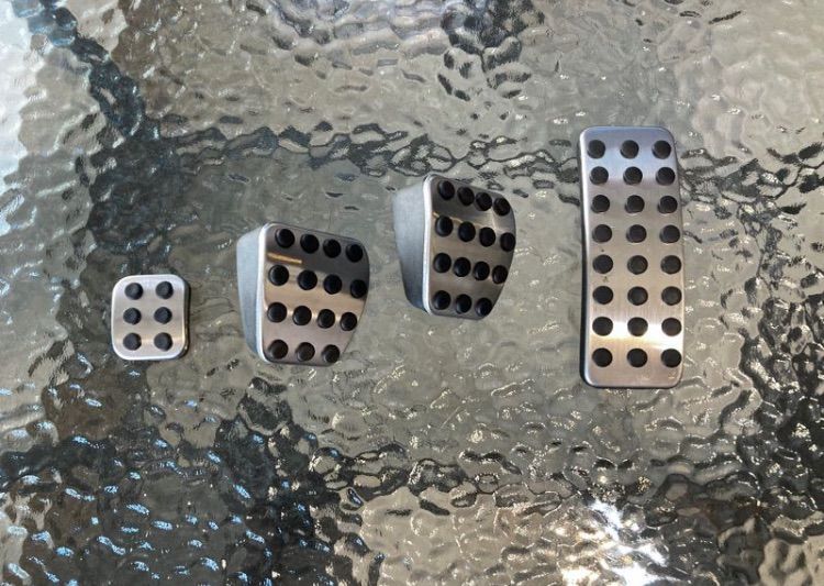 แป้นเบรค แป้นกันลื่น Stainless Benz เกียร์ออโต้ เกียร์ธรรมดา W176 W163 W164 W166 W176 W245 W246 W251 W638 W639 Avantgarde AMG รูปที่ 9