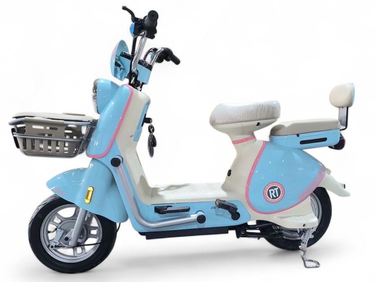 จักรยานไฟฟ้า รุ่นใหม่2025 ดีไซน์สวยงาม คลาสสิค  ทันสมัย  น่าใช้ มอเตอร์ก็แรง จักรยานไฟฟ้า รุ่น RT M-One มอเตอร์ 1000W แบตเตอรี่ 48v20AH แบ รูปที่ 4