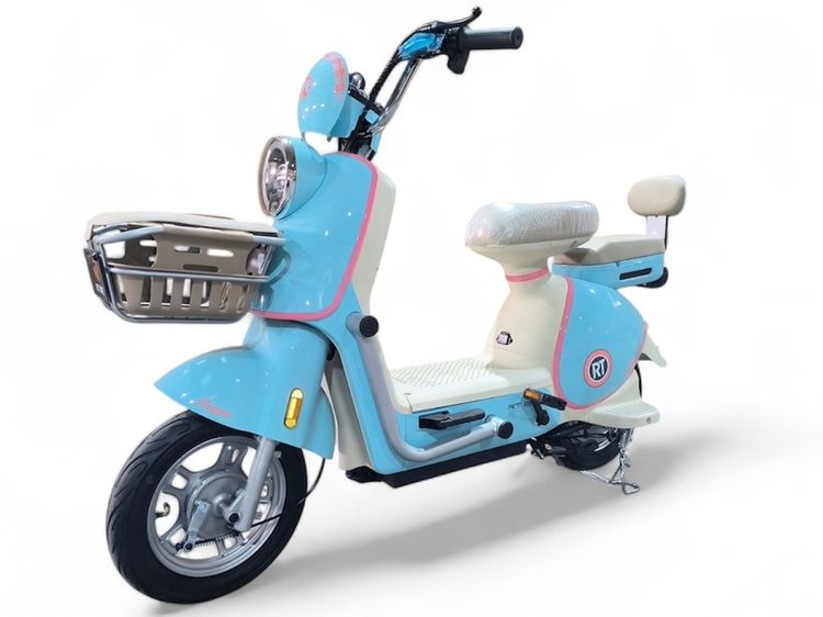 จักรยานไฟฟ้า รุ่นใหม่2025 ดีไซน์สวยงาม คลาสสิค  ทันสมัย  น่าใช้ มอเตอร์ก็แรง จักรยานไฟฟ้า รุ่น RT M-One มอเตอร์ 1000W แบตเตอรี่ 48v20AH แบ รูปที่ 5