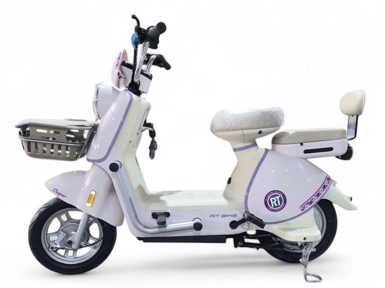 จักรยานไฟฟ้า รุ่นใหม่2025 ดีไซน์สวยงาม คลาสสิค  ทันสมัย  น่าใช้ มอเตอร์ก็แรง จักรยานไฟฟ้า รุ่น RT M-One มอเตอร์ 1000W แบตเตอรี่ 48v20AH แบ รูปที่ 6