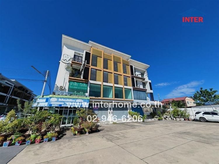 อาคารพาณิชย์ 4.5 ชั้น 21.3 ตร.ว D complex ใกล้ธนาคารไทยพาณิชย์ นิคมอุตสาหกรรมปิ่นทอง ถนนทางด่วนหมายเลข 7 มอเตอร์เวย์ ถนนเทศบาลนครเจ้าพระยาส รูปที่ 4