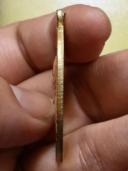 เหรียญหลวงพ่อแดง วัดเขาบันไดอิฐ จ.เพชรบุรี  กะไหล่ทอง รูปที่ 3