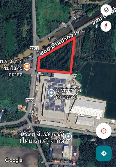 ขายที่ดินติดถนน 8 ไร่ ปทุมธานี