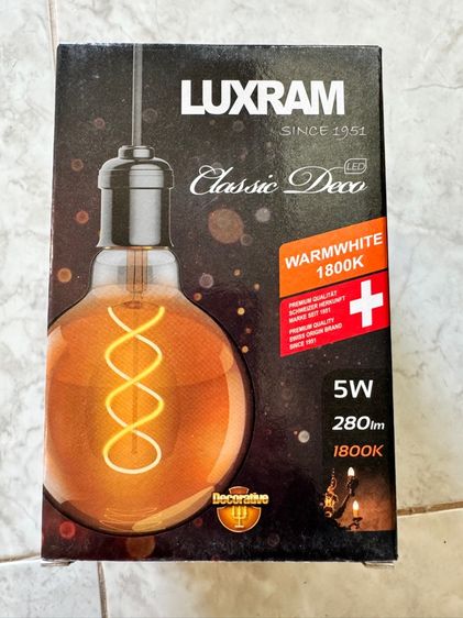 หลอดไฟวินเทจ LUXRAM