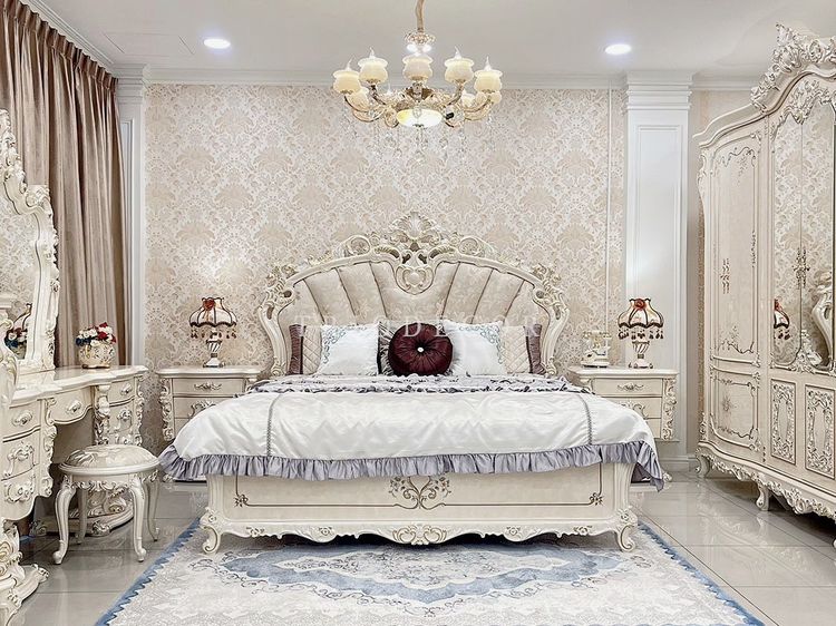 GRAND CASA PADRINO EXCLUSIVE BEDROOM SET ชุดห้องนอนหลุยส์  เกรดพรีเมี่ยม รุ่น แกรนด์ คาซ่า พาดริโน รูปที่ 11