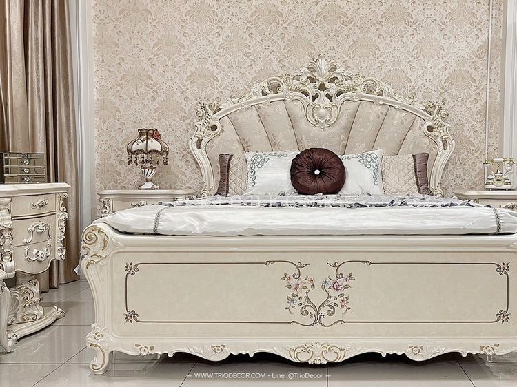 GRAND CASA PADRINO EXCLUSIVE BEDROOM SET ชุดห้องนอนหลุยส์  เกรดพรีเมี่ยม รุ่น แกรนด์ คาซ่า พาดริโน รูปที่ 3