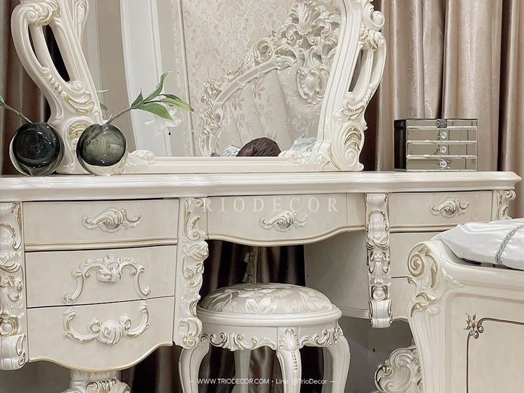 GRAND CASA PADRINO EXCLUSIVE BEDROOM SET ชุดห้องนอนหลุยส์  เกรดพรีเมี่ยม รุ่น แกรนด์ คาซ่า พาดริโน รูปที่ 10