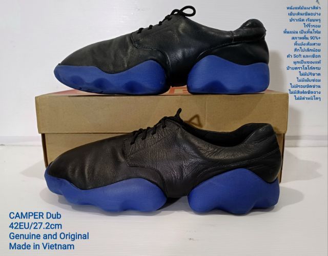 CAMPER Dub Sneakers, Men's 42EU(27.2cm) Original ของแท้ มือ 2 สภาพเยี่ยม, รองเท้า CAMPER หนังแท้ พื้นเต็ม Soft แท้ ไม่มีตำหนิใดๆ รูปที่ 15
