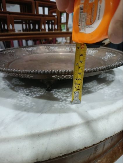 ถาดทองเหลืองโบราณ รูปที่ 8