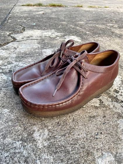 รองเท้าหนังทั่วไป หนังแท้ UK 7 | EU 40 2/3 | US 7.5 น้ำตาล รองเท้า Clarks