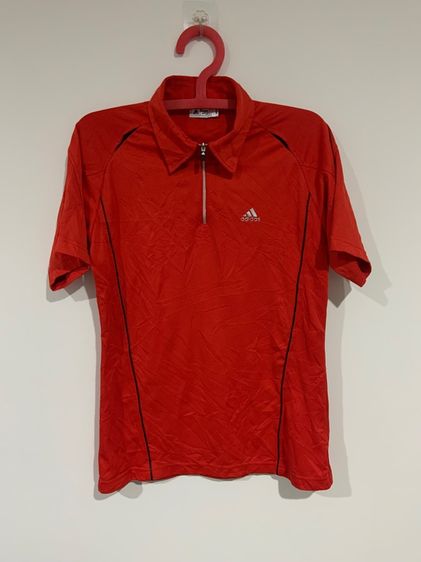 เสื้อโปโล ADIDAS แท้ 💯 size M ขนาด อก 19.5 ยาว 27  สภาพใหม่มาก ลายสวย ดีเทลสวย เนื้อผ้าบางนิ่มมาก หายากน่าสะสมครับ รูปที่ 2