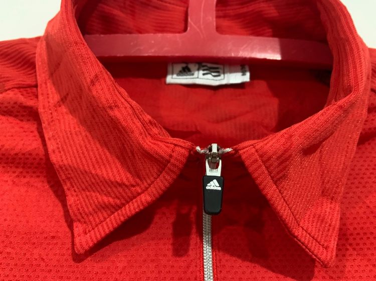 เสื้อโปโล ADIDAS แท้ 💯 size M ขนาด อก 19.5 ยาว 27  สภาพใหม่มาก ลายสวย ดีเทลสวย เนื้อผ้าบางนิ่มมาก หายากน่าสะสมครับ รูปที่ 3