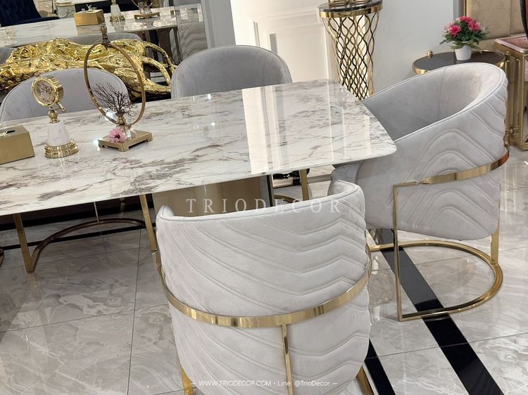 REGINA LIGHT LUXURY DINING CHAIR เก้าอี้ รุ่น เรจีนา รูปที่ 8