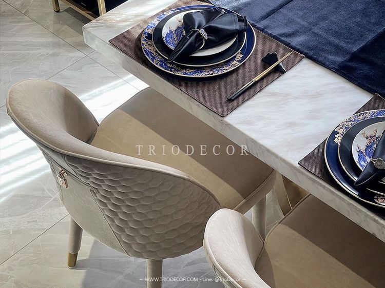 ANTONELLA Light Luxury Dining Chair เก้าอี้ รุ่น อันโตเนลลา รูปที่ 10