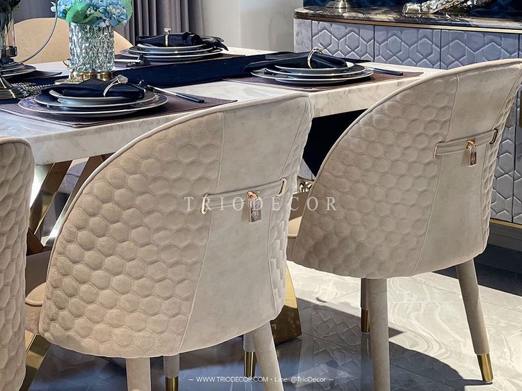ANTONELLA Light Luxury Dining Chair เก้าอี้ รุ่น อันโตเนลลา รูปที่ 11