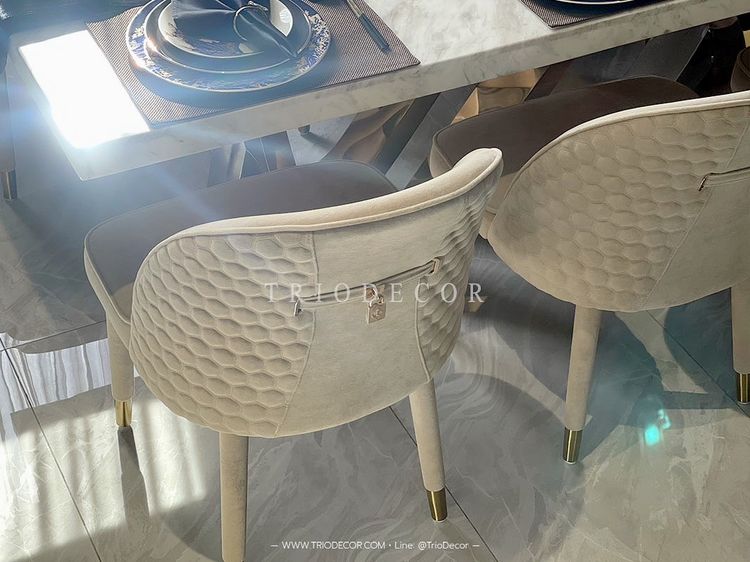 ANTONELLA Light Luxury Dining Chair เก้าอี้ รุ่น อันโตเนลลา รูปที่ 6