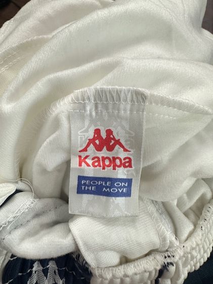 กางเกงวอร์มสีขาว แบรนด์ kappa รูปที่ 4