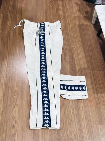 กางเกงวอร์มสีขาว แบรนด์ kappa รูปที่ 8