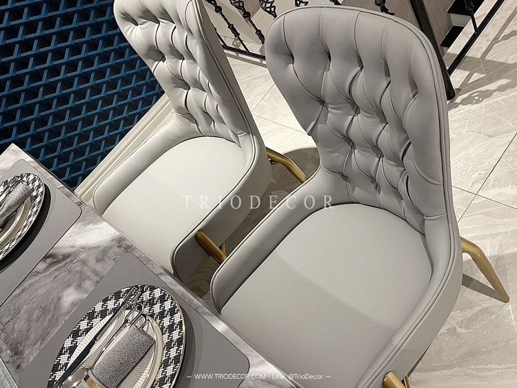 OMERO Light Luxury Dining Chair เก้าอี้ รุ่น โอเมโร รูปที่ 7