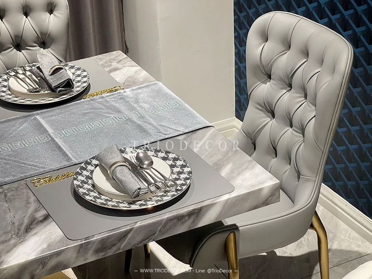 OMERO Light Luxury Dining Chair เก้าอี้ รุ่น โอเมโร รูปที่ 2
