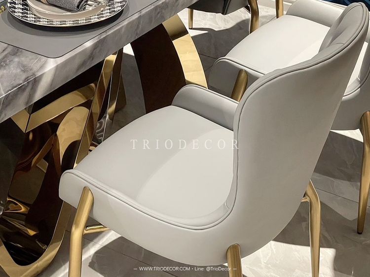 OMERO Light Luxury Dining Chair เก้าอี้ รุ่น โอเมโร รูปที่ 6