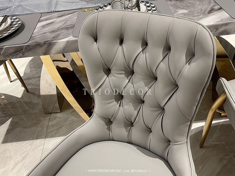 OMERO Light Luxury Dining Chair เก้าอี้ รุ่น โอเมโร รูปที่ 8