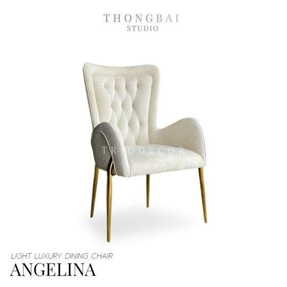 ANGELINA Light Luxury Dining Chair เก้าอี้ รุ่น แองเจลินา