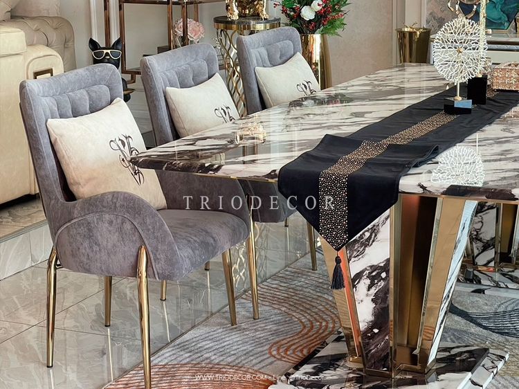 ANGELINA Light Luxury Dining Chair เก้าอี้ รุ่น แองเจลินา รูปที่ 7