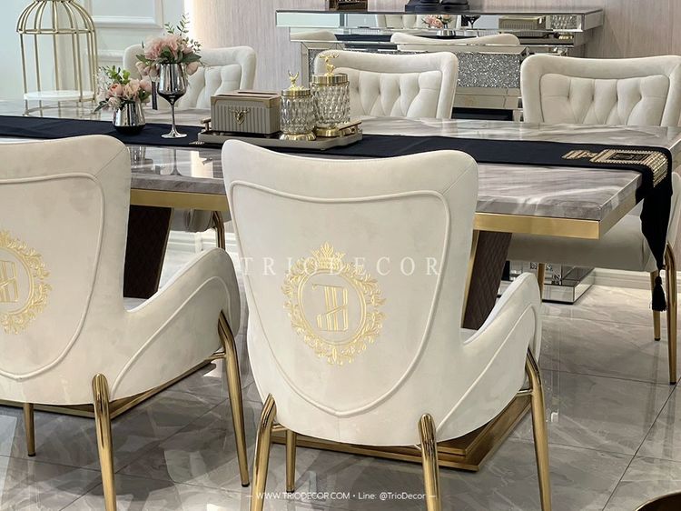 ANGELINA Light Luxury Dining Chair เก้าอี้ รุ่น แองเจลินา รูปที่ 2