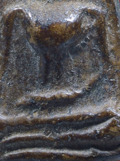 พระชุดเบญจ พระผงสุพรรณ พิมพ์หน้าแก่ เก่า รูปที่ 17