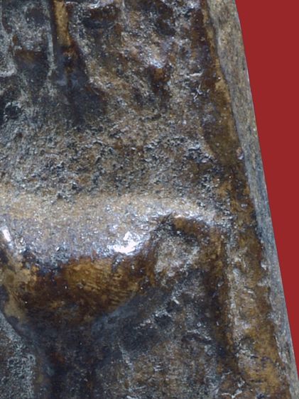 พระชุดเบญจ พระผงสุพรรณ พิมพ์หน้าแก่ เก่า รูปที่ 12