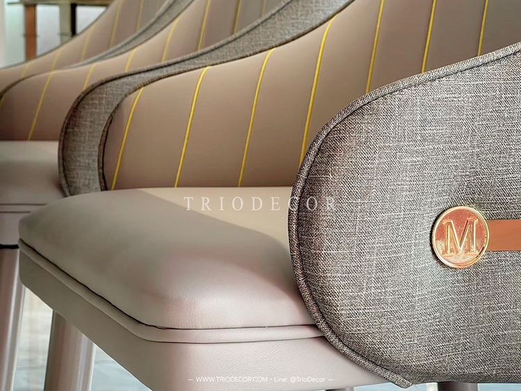 POSNER luxurious Italian chair เก้าอี้นั่งกินข้าว เก้าอี้โต๊ะอาหาร เก้าอี้โมเดิร์น DiningChair รุ่น พอสเนอ รูปที่ 10