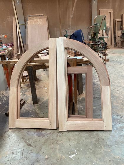 บานหน้าต่างโค้ง  รับผลิตตามแบบ ตามขนาด ผลิตตรงจากโรงงานของเราเอง มีบริการขนส่งทุกจังหวัด รูปที่ 3