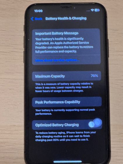 iPhone X 64 GB สีดำ  รูปที่ 16