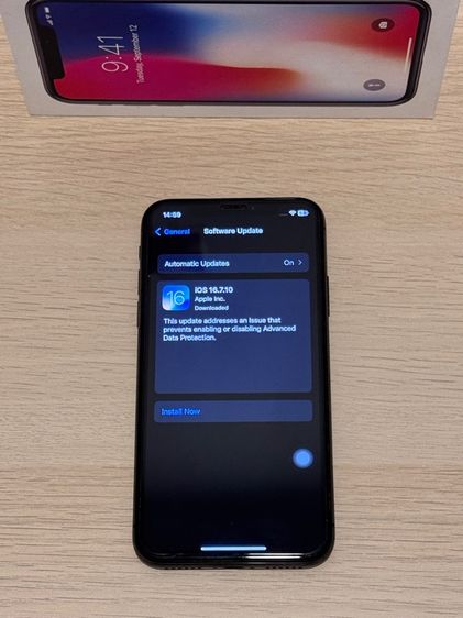 iPhone X 64 GB สีดำ  รูปที่ 15