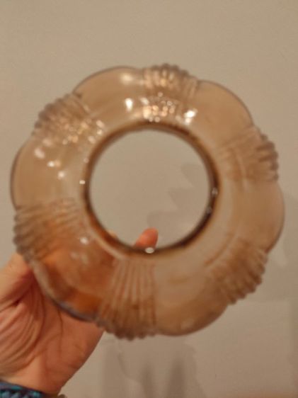 โคมไฟแก้ว วินเทจแท้ ยุค 70 80  รูปที่ 3