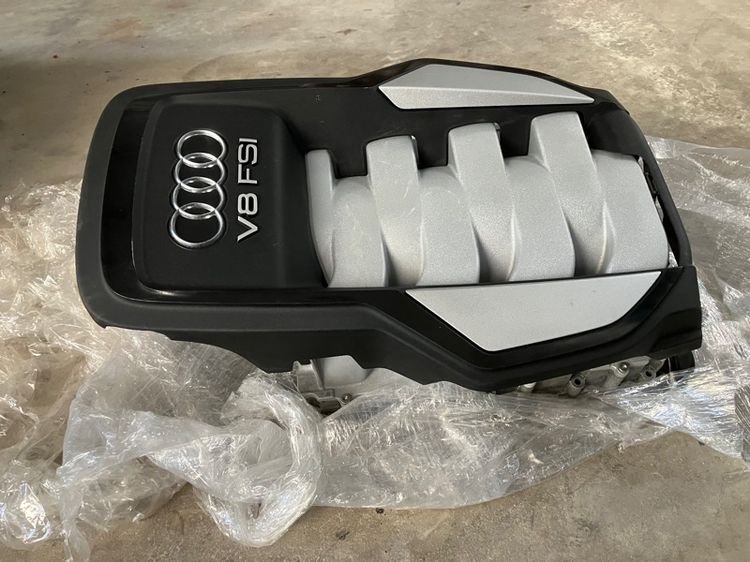 อะไหล่ AUDI V8 4.2 FSi ท่อร่วมไอดี เซนเซอร์ ฝาครอบเครื่องยนต์ Audi A5 A6 A8 S6 Flex ไอดี แน่นทุกตัว ของแท้ มือสอง ปัญหาเร่งไม่ขึ้น