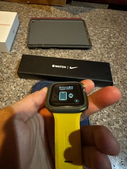 ขายApple Watchซีรี่6สีดำ44MM มีกล่องสวยๆมากใช้งานดีถูกมากกก รูปที่ 5