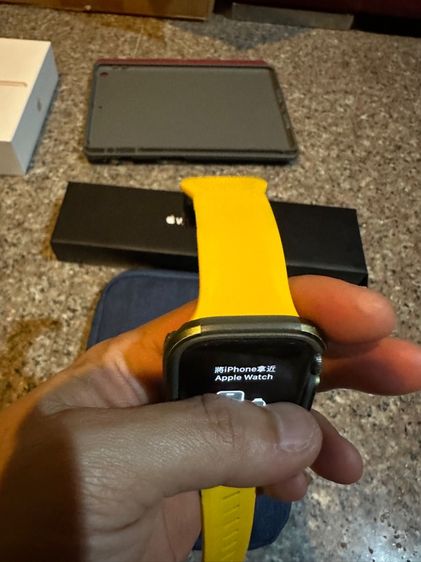 ขายApple Watchซีรี่6สีดำ44MM มีกล่องสวยๆมากใช้งานดีถูกมากกก รูปที่ 6