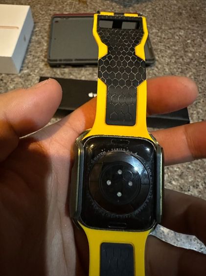 ขายApple Watchซีรี่6สีดำ44MM มีกล่องสวยๆมากใช้งานดีถูกมากกก รูปที่ 7