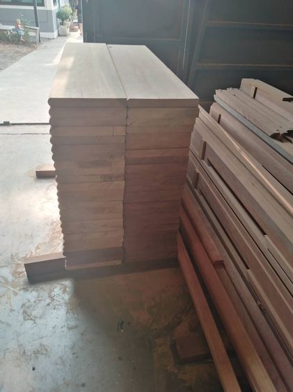 บันไดไม้เนื้อแข็ง รับผลิตตามแบบ ตามขนาด พร้อมไสเรียบ ลบมุมฟรี ผลิตตรงจากโรงงานของเราเอง  รูปที่ 6