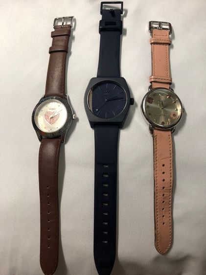 หลากสี นาฬิกาของแท้ มือ2 Coach Adidas Casio