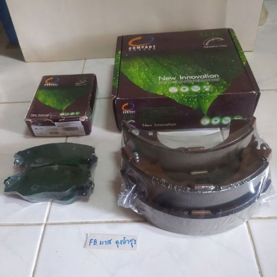 ผ้าเบรคToyota hilux vigo หน้า,หลัง ซื้อมาไม่ได้ใช้ขายต่อราคาถูก