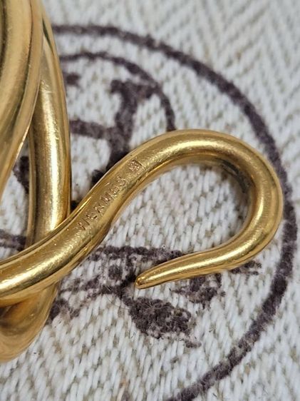 Hermes สร้อยคอเป็นสร้อยข้อมือได้ สวยของแท้ ส่งด่วนฟรี รูปที่ 2