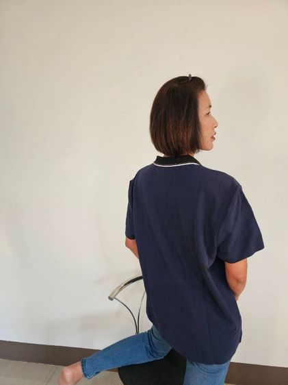 เสื้อคอปก G2000 แท้ มือ 2 ใส่ครั้งเดียว สีกรม สภาพดี ส่งฟรี รูปที่ 5